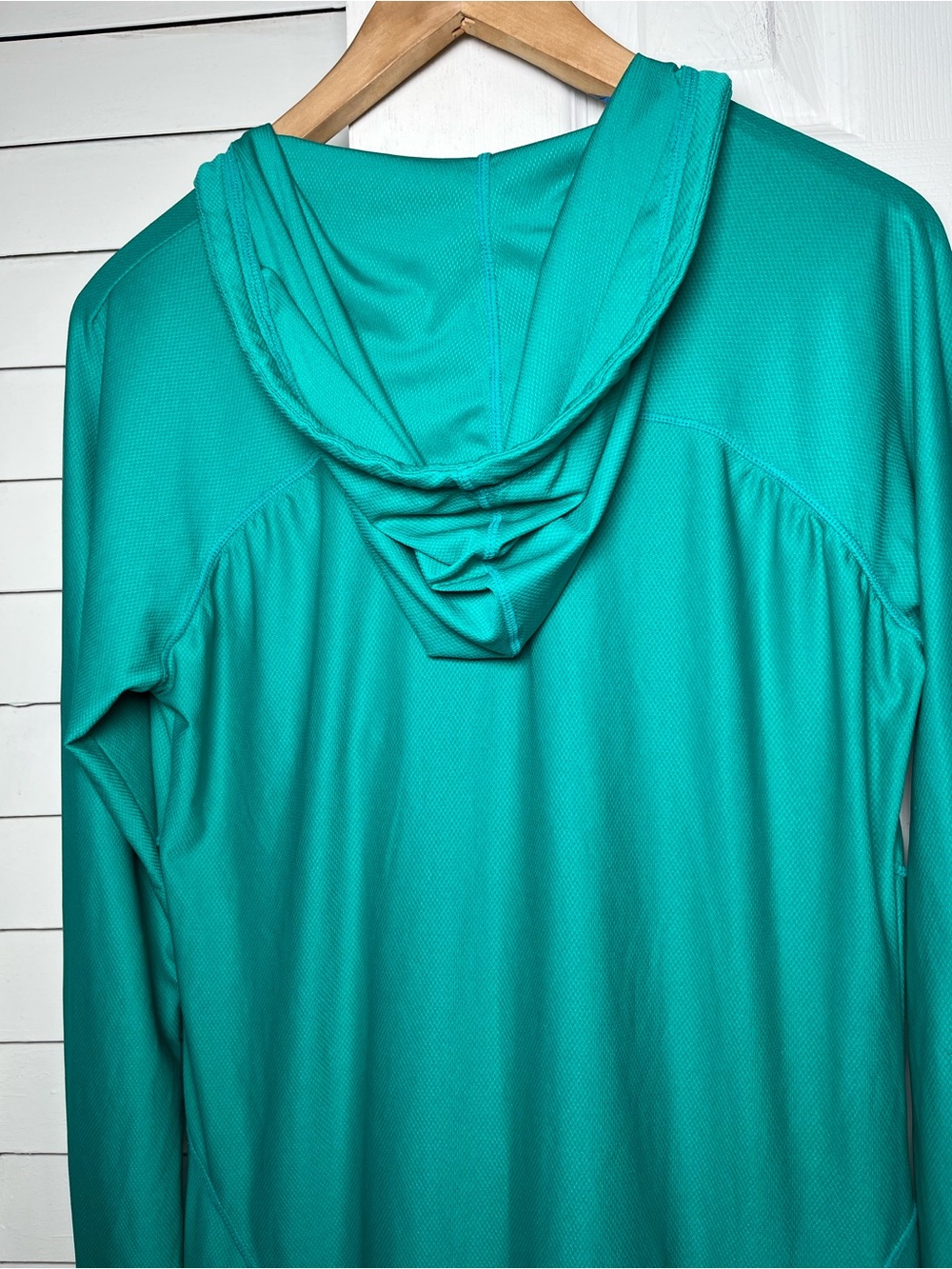 Athleta Wick-It Wader Teal Long Sleeve Swim Cover-Up Dress M - Picture 10 of 17